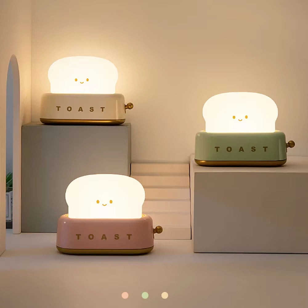 Kawaii Toast Night Lamp