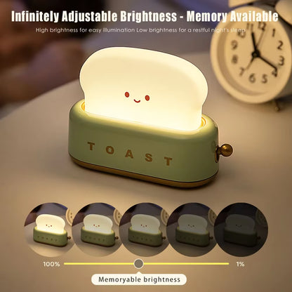 Kawaii Toast Night Lamp