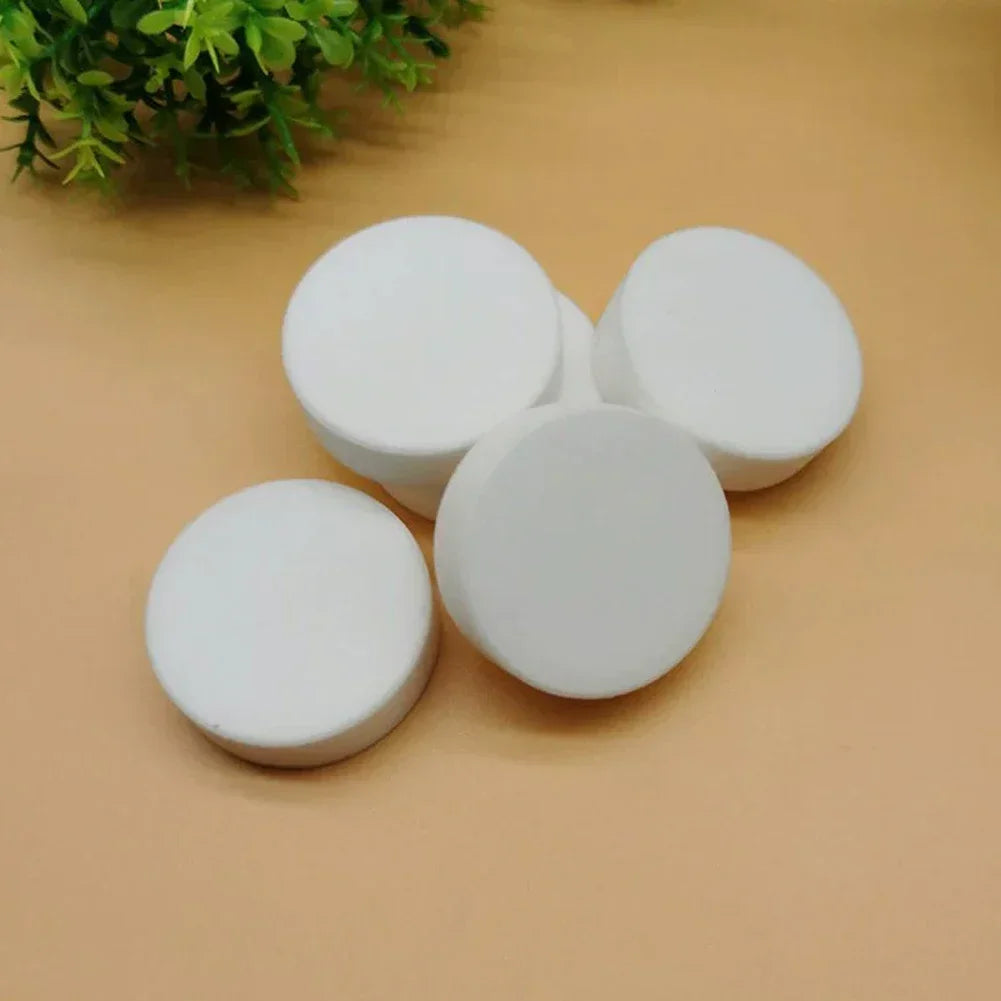 1/5Pcs Car Air Freshener Replacement Tablet PE Air Vent Perfume Air Freshener Refill Solid Perfume Fragrances Supplement Tablets