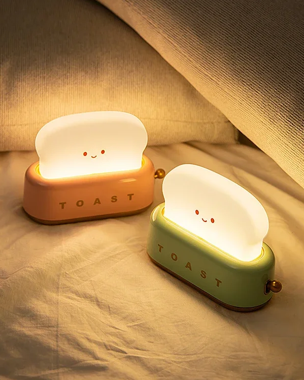 MiniLolo Kawaii Toast Night Lamp